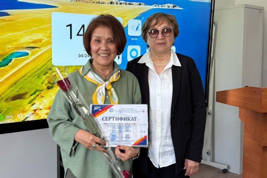 25 апреля 2025  г. прошла грандиозная научно-практическая конференция, посвященная 100-летию  КНУ им. Ж. Баласагына