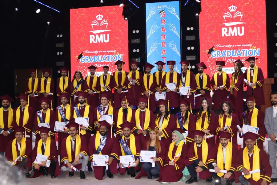 Royal Metropolitan University hosted a graduation ceremony