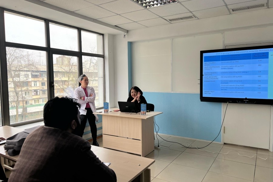 Meeting of students and teachers with specialists of BTU FOMS