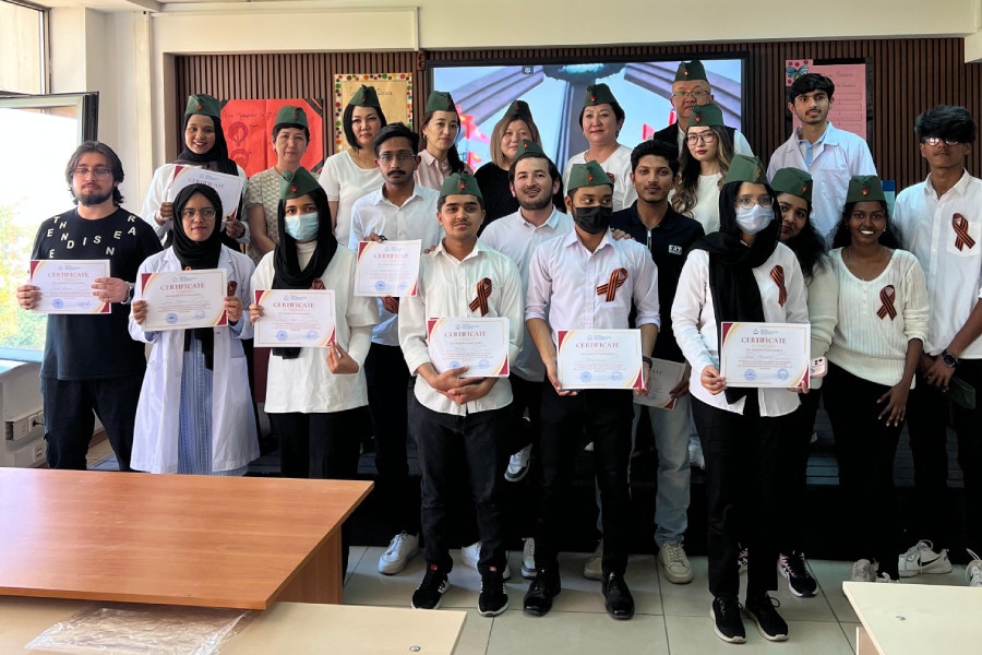 The 80th anniversary of Victory Day was marked by a solemn event